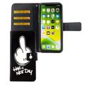 Schutz Handy Hülle für iPhone 7 8 11 12 X XR Pro Max Case Cover Tasche Wallet
