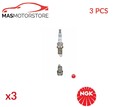 ZÜNDKERZE ZÜNDKERZEN NGK 1565 3PCS P FÜR SKODA FABIA I,FABIA II,OCTAVIA I