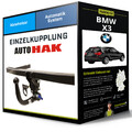 Abnehmbare Anhängerkupplung für BMW X3 01.2004-12.2010 Typ E83 Auto Hak AHK