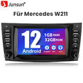 7"Autoradio Für Benz CLS E-Klasse W211 W219 E200 Android12 GPS Navi WIFI BT DAB+