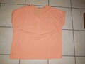 TCM Essentials Oversize Sommer Bluse XL 44/46 Lachs wNEU Ungetragen