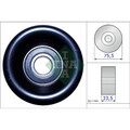 Spannrolle, Keilrippenriemen INA 531 0827 10