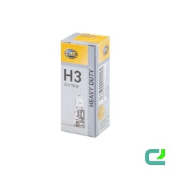 Glühlampe Fernscheinwerfer 24 V 70 W H3 PK22s glasklar HELLA HEAVY DUTY