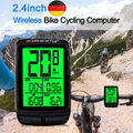 Kabellos Funk Fahrradcomputer LCD Fahrrad Tachometer Radfahren Kilometerzähler