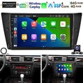 DAB+ 4+64GB Android 15 AutoRadio GPS CarPlay SWC KAM Für BMW 3er E90 E91 E92 E93