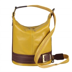 ITAL DAMEN LEDER CITY RUCKSACK Schultertasche Umhängetasche CROSSBODY BAG REISE