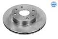 2x Meyle Bremsscheibe 39-15 521 0004 für DAIHATSU  passend für SUBARU