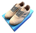 Herren Sneaker B978790, Sportschuh  mit Schnürung, Beige/Grau, Neu und OVP