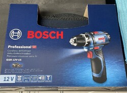 Bosch Professional GSR 12V-15 12V Akku-Bohrschrauber Set (060186810F)