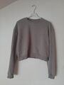 H&M Sweatshirt Sweater Gr. S Grau 65% Baumwolle H und M Mode Weich Innen Pulli