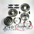 Bremsen Set vorne Bremstrommeln Radlager Zubehör hinten für VW Polo Coupe G40
