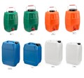 Wasserkanister Camping Kanister Wassertank Behälter mit/ohne Hahn 10/23,5 Liter