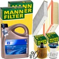 MANN INSPEKTIONSPAKET+5L ORIGINAL 5W-30 ÖL passend für OPEL COMBO CDTI AB 08/12