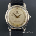 1955 Antique Vintage Omega SEAMASTER AUTOMATIC  Stahl Cal. 501 ref.2846-1SC