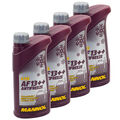 Kühlerfrostschutz Rot G13+ 4x 1 Liter MANNOL Antifreeze AF13++ -40°C Kühlmittel 