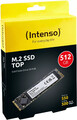 Intenso M.2 SSD 512GB 2280 interne Festplatte Top Performance 3D Nand  SATA III