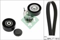 Keilrippenriemen Rippenriemen Satz für Audi VW A4 B7 Avant Schaeffler INA