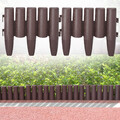 2,8m Palisade Rasenkante Beetumrandung Beeteinfassung Garten Flexibel  10PCS DHL