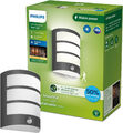 PHILIPS Python Outdoor LED Wandleuchte Bewegungssensor 800lm 2700K IP44