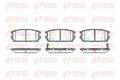 REMSA Bremsbelagsatz, Scheibenbremse 0877.02 für HYUNDAI