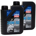 LIQUI MOLY Motoröl mineralisch Racing Motorenöl Motor Öl 2x 1 Liter 20W-50