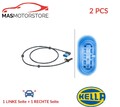 ABS SENSOR DREHZAHLFÜHLER PAAR HELLA 6PU 012 679-651 2PCS A FÜR MERCEDES-BENZ