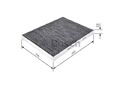 BOSCH 1 987 432 497 Innenraumfilter Filter Pollenfilter für CHRYSLER DODGE
