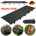 Feldbett Outdoorbett Bett leicht Liege Gästebett Reisebett Aluminium Campingbett