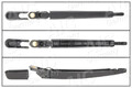 Scheibenwischerarm hinten PBT (Polybutylenterephthalat) 52929 AIC für DACIA