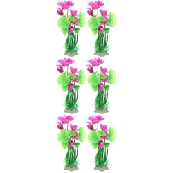  Set of 3 Gefälschte Pflanzen Für Aquarium Simulierte Wasserpflanzen