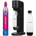 NEU Sodastream Wassersprudler Gaia Schwarz mit Flasche 60L QuickConnect Zylinder