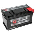 PKW Autobatterie 12 Volt 80Ah Eurostart SMF Starterbatterie ersetzt 84 85 90 Ah