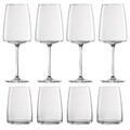 ZWIESEL GLAS Serie VIVID SENSES Set mit 4 Weingläsern 535 ml + 4 Tumblern 500 ml