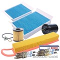 ATEC INSPEKTIONS-KIT INSPEKTIONSPAKET FILTERSATZ "D" FÜR PEUGEOT 207 1.4