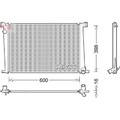 Denso DRM05007 Kühler Motorkühlung für MINI CLUBMAN CLUBVAN COUNTRYMAN R55