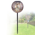 LUXUS LED SOLARLEUCHTE GARTEN KUGEL GARTENLAMPE SOLARLAMPE MIT ERDSPIEß 76506633