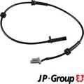 ABS Sensor Raddrehzahl JP JP GROUP 4097102500 für RENAULT KOLEOS 1 dCi HY0K 4x4