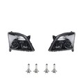 Scheinwerfer Set Halogen passend für Opel Vectra C 2002-2005 schw. mit H7 H7 LR.
