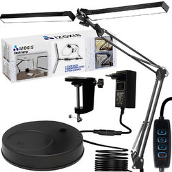 LED Schreibtischlampe Klemmbar/ Freistehend Verstellbar 3 Lichtfarben 24223