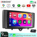 DAB+ Apple Carplay Autoradio Für Smart Fortwo 451 2011-2015 2+64G Android 14 GPS