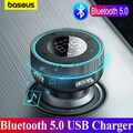 FM Transmitter Baseus Bluetooth 5.0 TF AUX Auto MP3 Player USB Ladegerät KFZ DHL