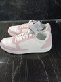 Damen Sneaker Neu Gr 40 Weiß/Rosa