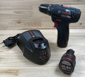 Bosch Professional GSR 12V-15 Akku-Bohrschrauber, 2 Akkus 12V+10,8V 2,0Ah, Lader