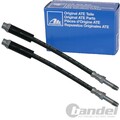 2x ATE BREMSSCHLAUCH HINTEN/ HINTEN AM BREMSSATTEL passend für BMW 1-4 X1
