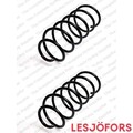 2x Fahrwerksfeder LESJÖFORS 4095828 2 Federn Satz Federnsatz für Volvo