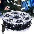 LED Lichterkette Weihnachtsbaumkette Außen Innen Garten 10-200M Beleuchtung Deko