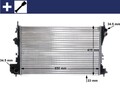 Motorkühler Wasserkühler MAHLE CR 40 000S für SAAB OPEL YS3F VECTRA Z02 CC Z03