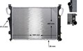 MAHLE Kühler, Motorkühlung CR 304 000S für MERCEDES-BENZ