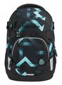 coocazoo Mate School Backpack Schulrucksack Rucksack Laser Lights schwarz