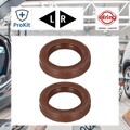 2x ORIGINAL® Elring Wellendichtring, Nockenwelle für VW POLO PASSAT B5.5